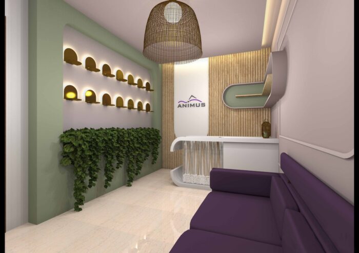 Spa massage lobby